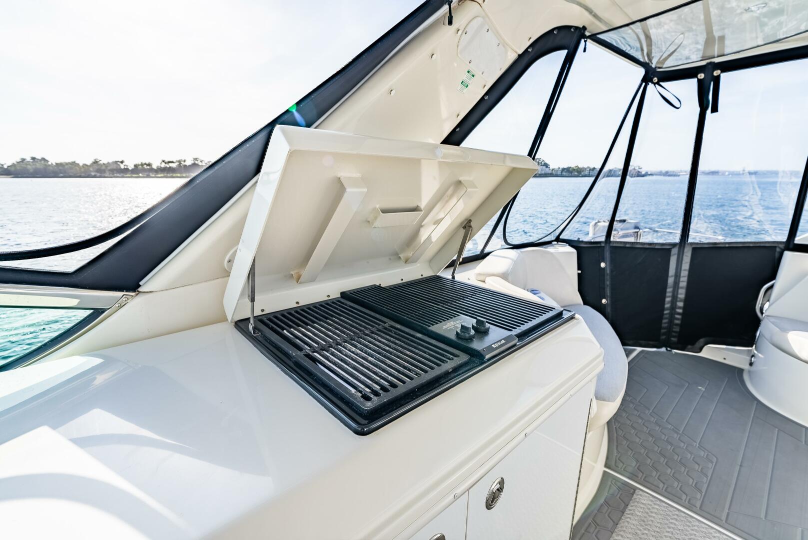 Slide: The Image of Carver 56 Flybridge Grill - 5065101