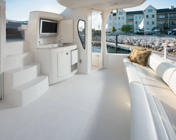 Slide: The Image of Carver Yachts 43 Carver Cockpit Motor Yacht 2007 - 4
