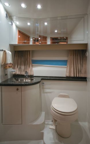 Slide: The Image of Carver Yachts 43 Carver Cockpit Motor Yacht 2007 - 8