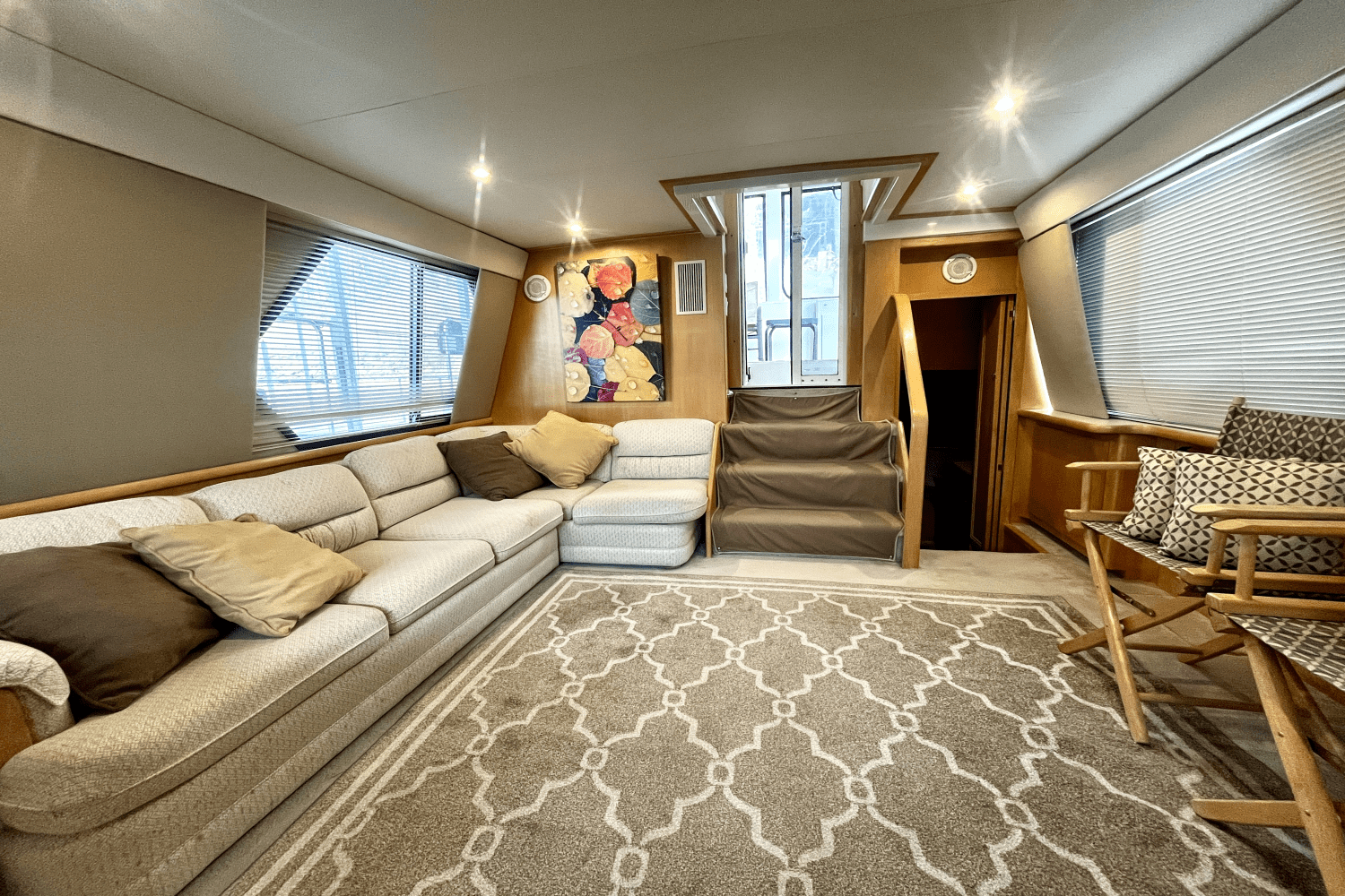 Slide: The Image of Carver Yachts 440 AFT CABIN MOTOR YACHT 1995 - 24