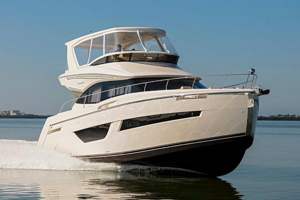 Slide: The Image of Carver Yachts C52 Command Bridge 2021 - 2