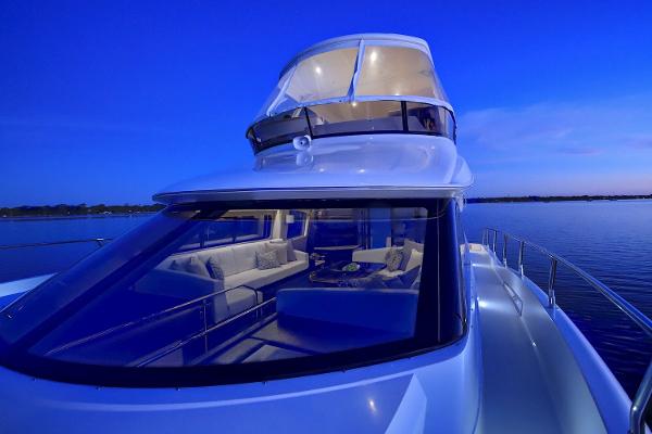 Slide: The Image of Carver Yachts C52 Command Bridge 2021 - 4