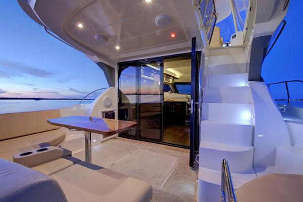 Slide: The Image of Carver Yachts C52 Command Bridge 2021 - 6