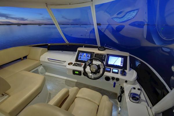 Slide: The Image of Carver Yachts C52 Command Bridge 2021 - 7