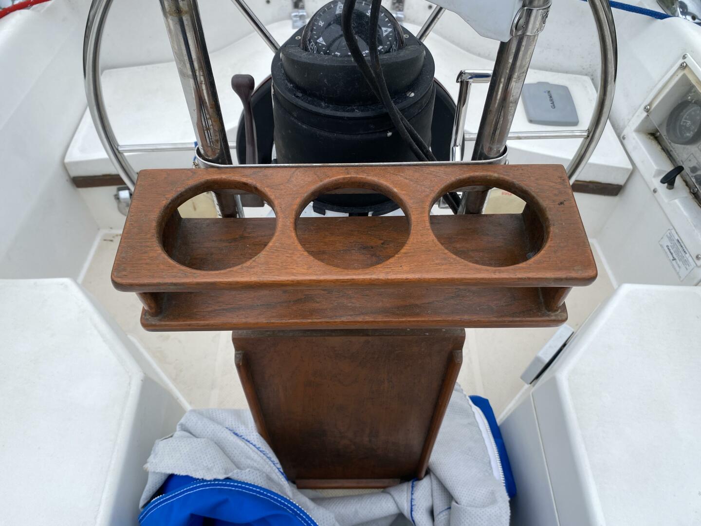 Slide: The Image of Helm Teak Beverage Holder - 3910691