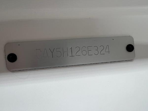 Slide: The Image of 2024 Caymas 26 Hybrid boat identification number plate. - 30