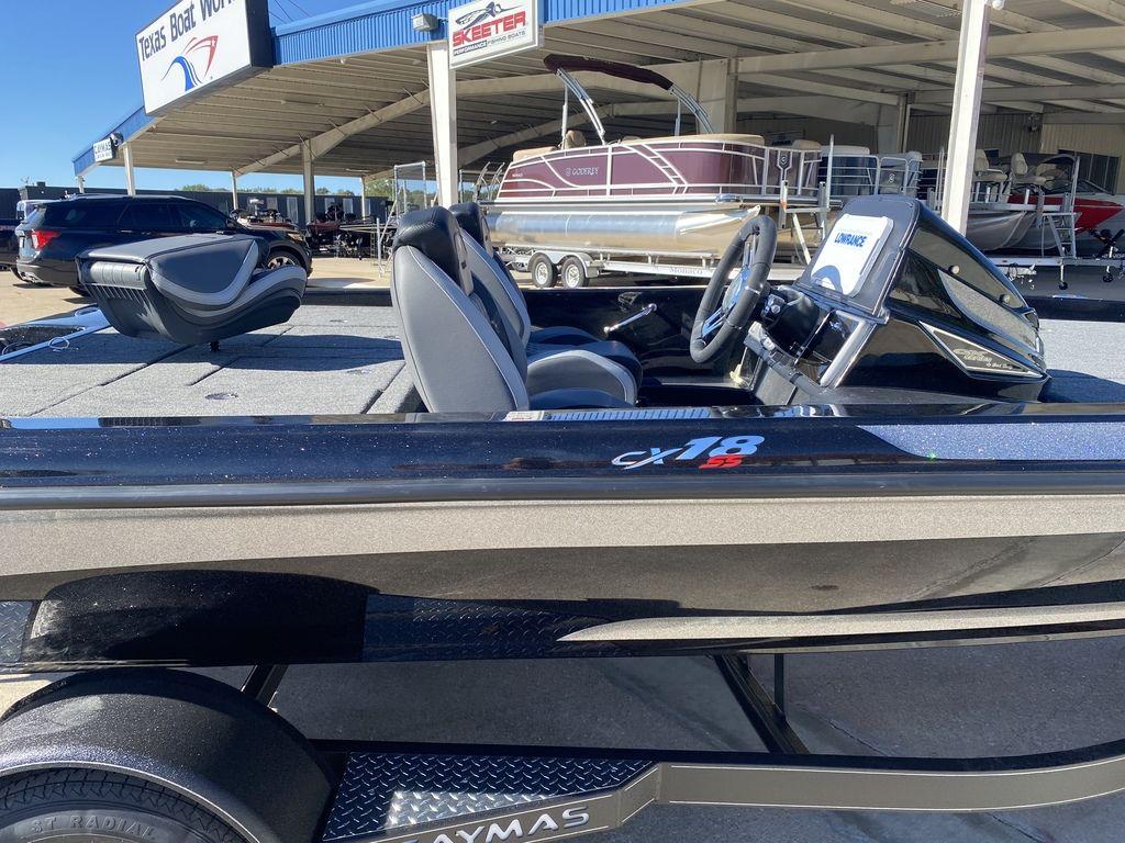 Slide: The Image of 2023 Caymas CX18 SS boat at Texas Boat World dealership. - 7