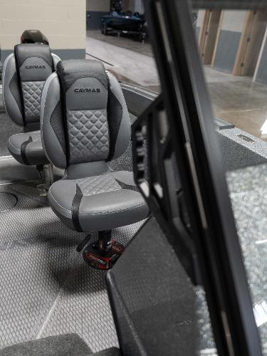 Slide: The Image of 2023 Caymas DV 20 boat interior with premium seating. - 15