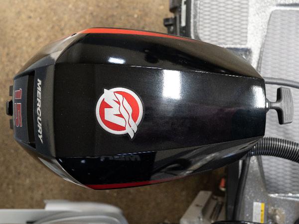 Slide: The Image of 2023 Caymas DV 20 with Mercury 115 outboard motor. - 33