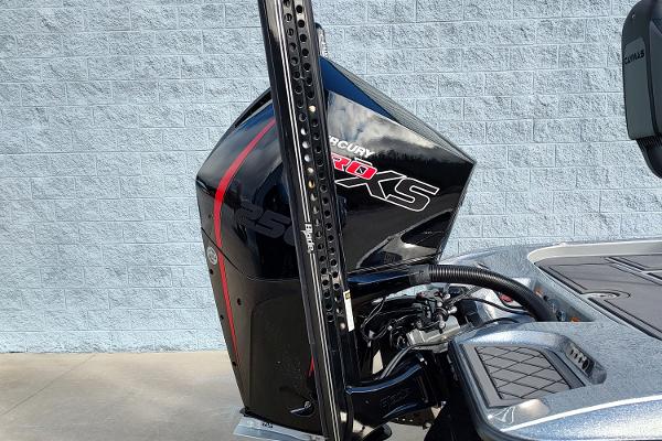 Slide: The Image of 2024 Caymas XS 20 Pro boat with Mercury Pro XS engine. - 9