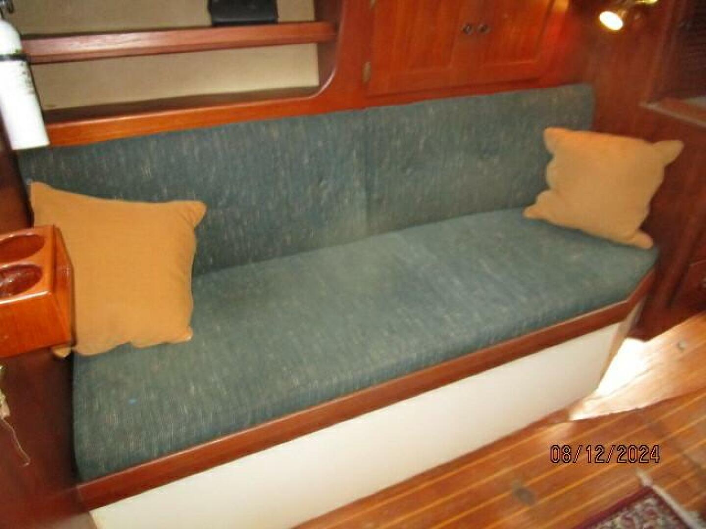 Slide: The Image of 34' Sea Sprite salon port seating - 4583161