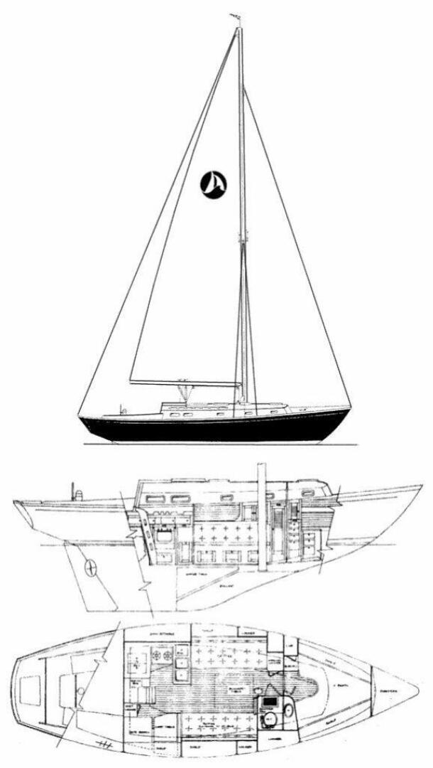 Slide: The Image of 34' Sea Sprite Layout - 4583258