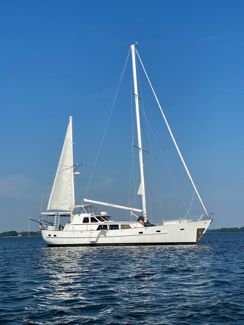 Slide: The Image of Cheoy Lee 63 Long Range Motorsailer 1985 - 4763633