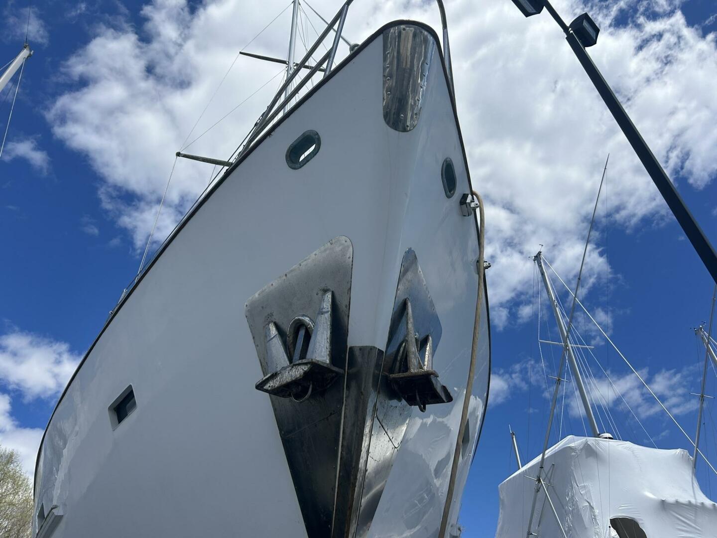 Slide: The Image of Cheoy Lee 63 Long Range Motorsailer 1985 - 4763602