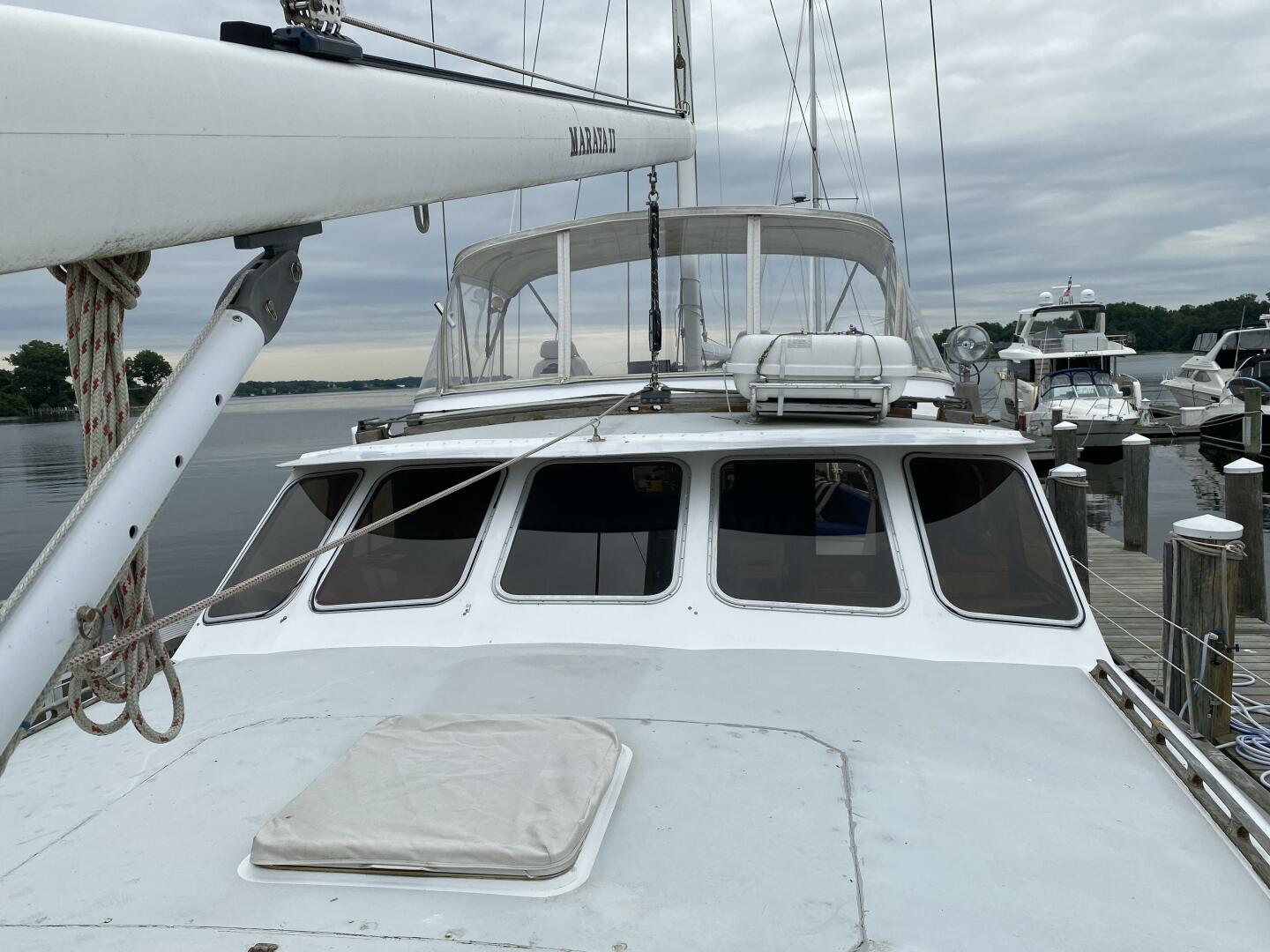 Slide: The Image of Cheoy Lee 63 Long Range Motorsailer 1985 - 4798302