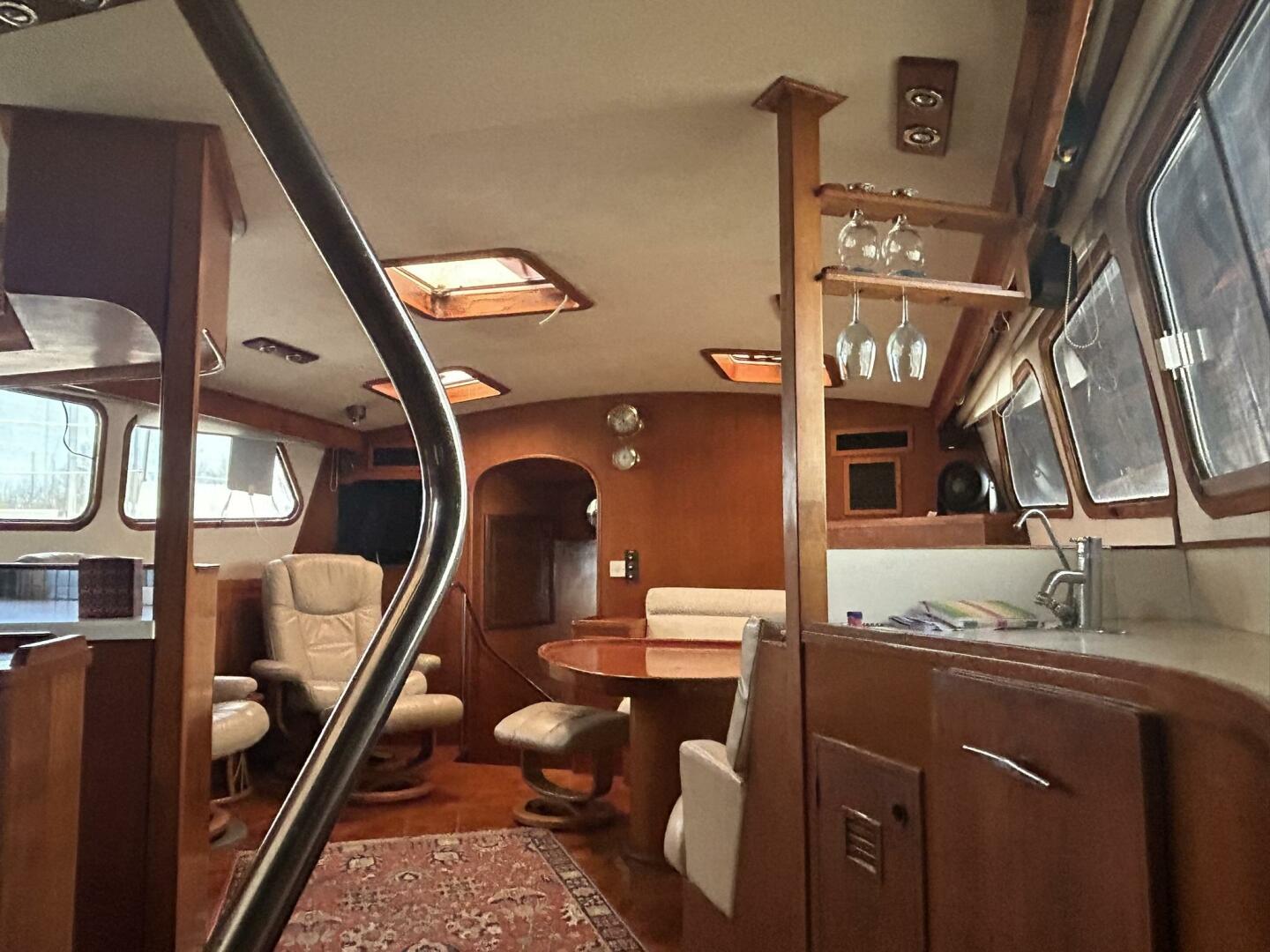 Slide: The Image of Cheoy Lee 63 Long Range Motorsailer 1985 - 4763626