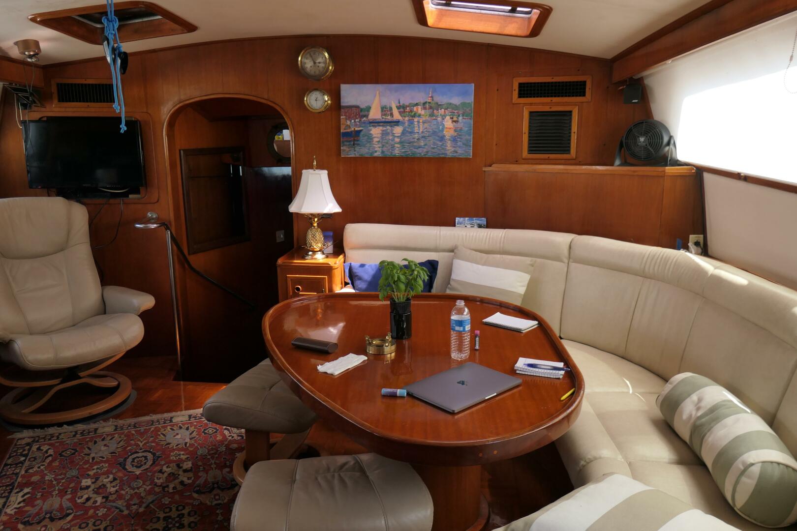 Slide: The Image of Cheoy Lee 63 Long Range Motorsailer 1985 - 4763561