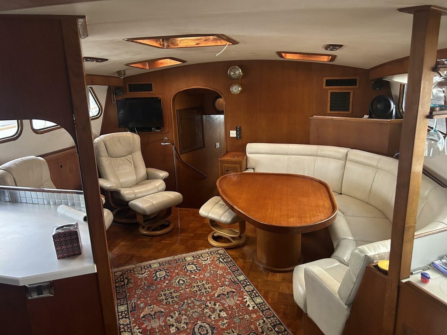 Slide: The Image of Cheoy Lee 63 Long Range Motorsailer 1985 - 4763605