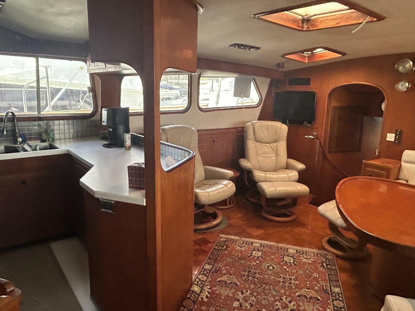Slide: The Image of Cheoy Lee 63 Long Range Motorsailer 1985 - 4763627