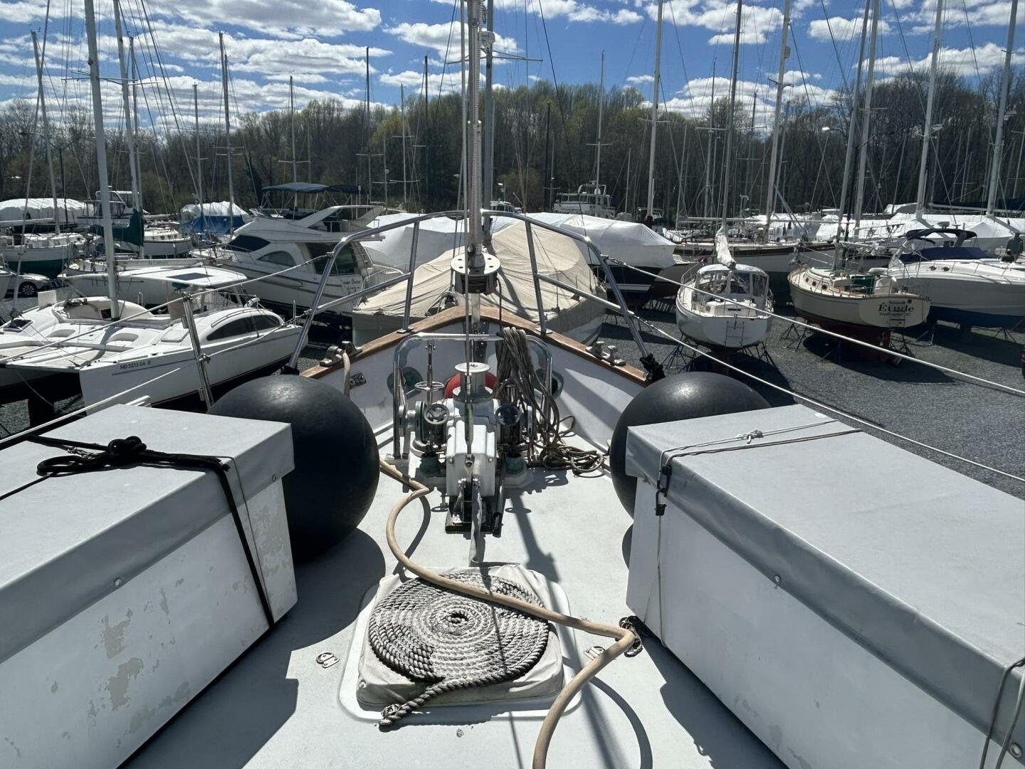 Slide: The Image of Cheoy Lee 63 Long Range Motorsailer 1985 - 4763630