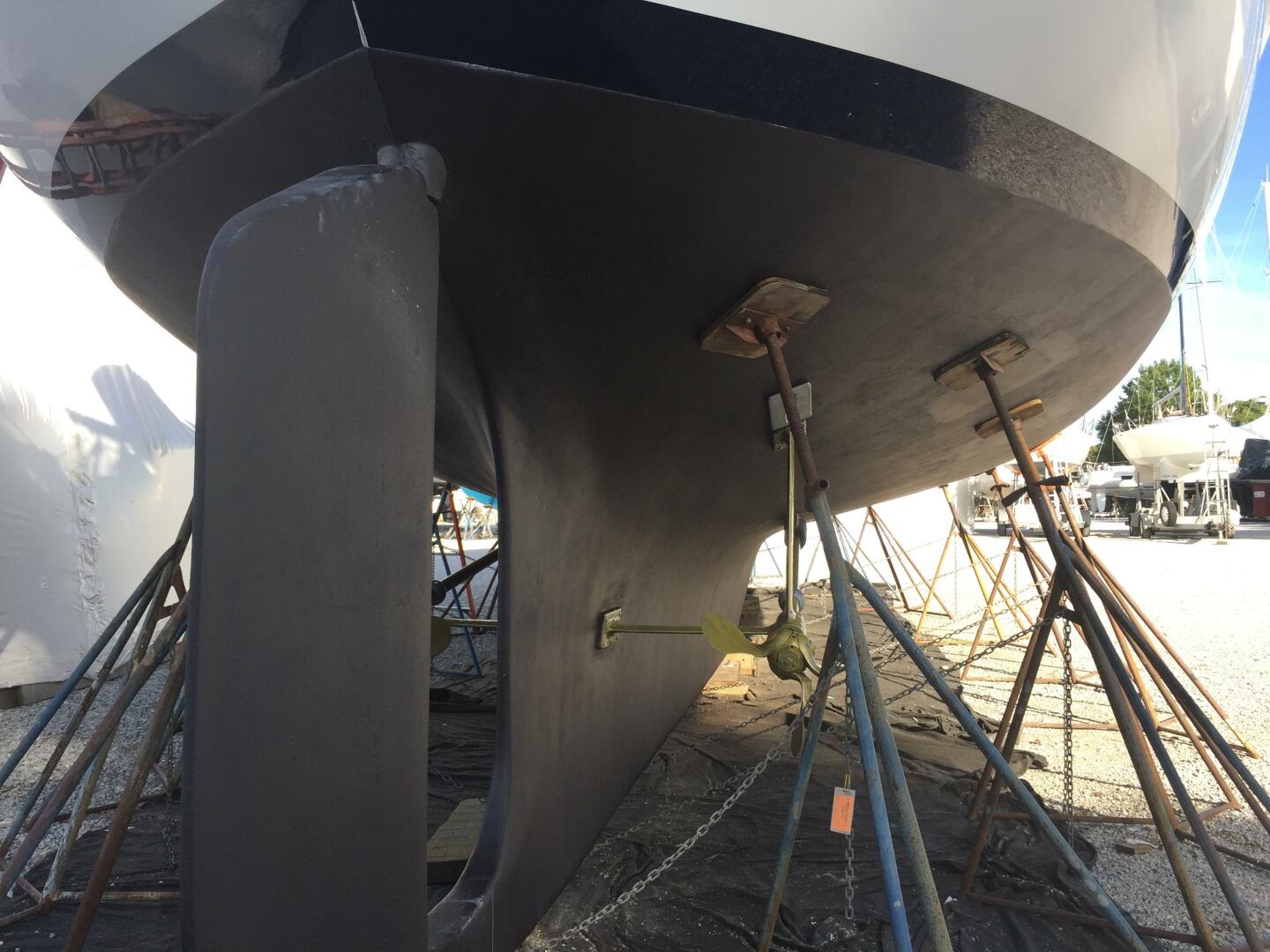 Slide: The Image of Cheoy Lee 63 Long Range Motorsailer 1985 - 4763559