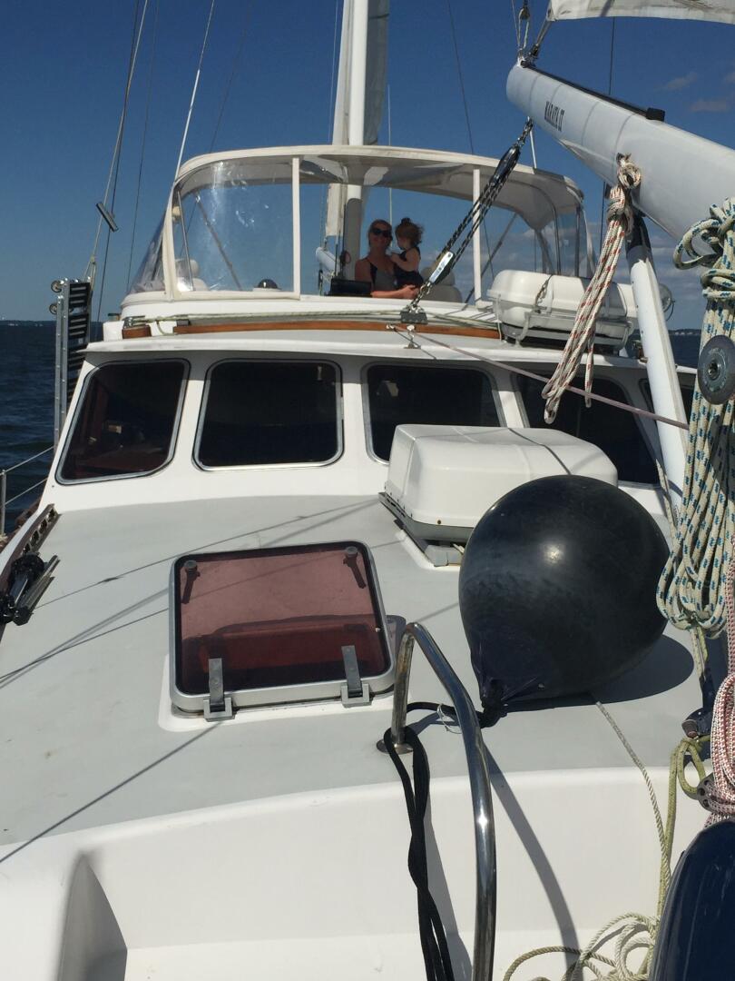 Slide: The Image of Cheoy Lee 63 Long Range Motorsailer 1985 - 4763555