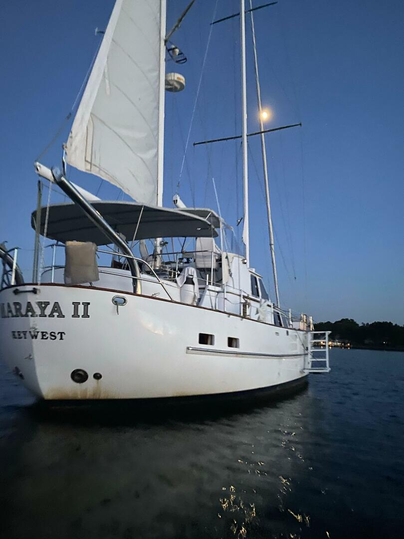 Slide: The Image of Cheoy Lee 63 Long Range Motorsailer 1985 - 4780184