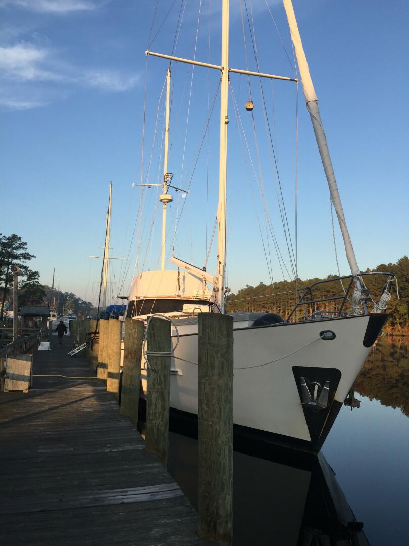 Slide: The Image of Cheoy Lee 63 Long Range Motorsailer 1985 - 4798196