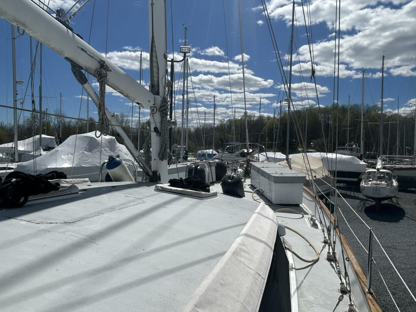 Slide: The Image of Cheoy Lee 63 Long Range Motorsailer 1985 - 4763629