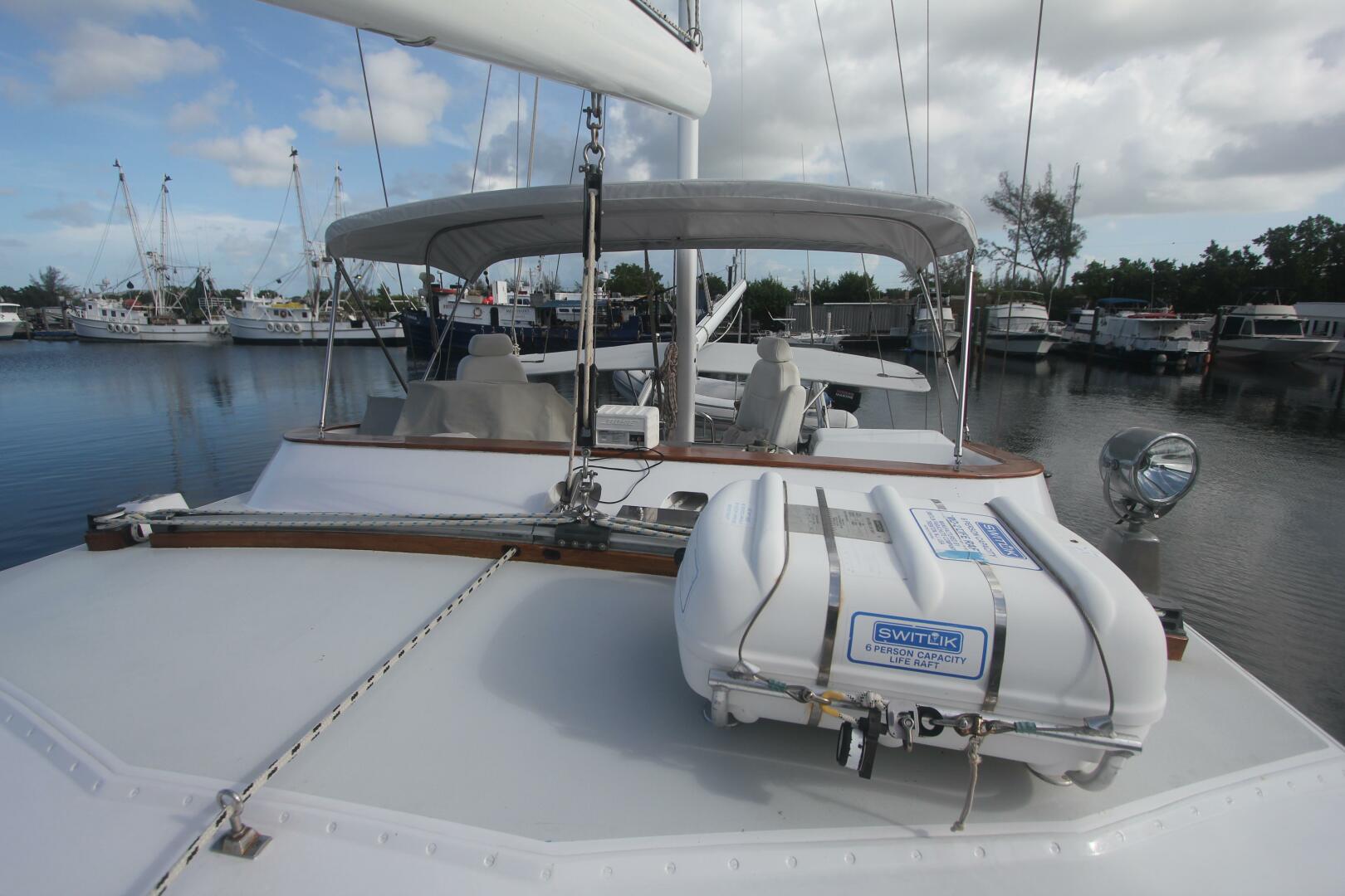 Slide: The Image of Cheoy Lee 63 Long Range Motorsailer 1985 - 4763549