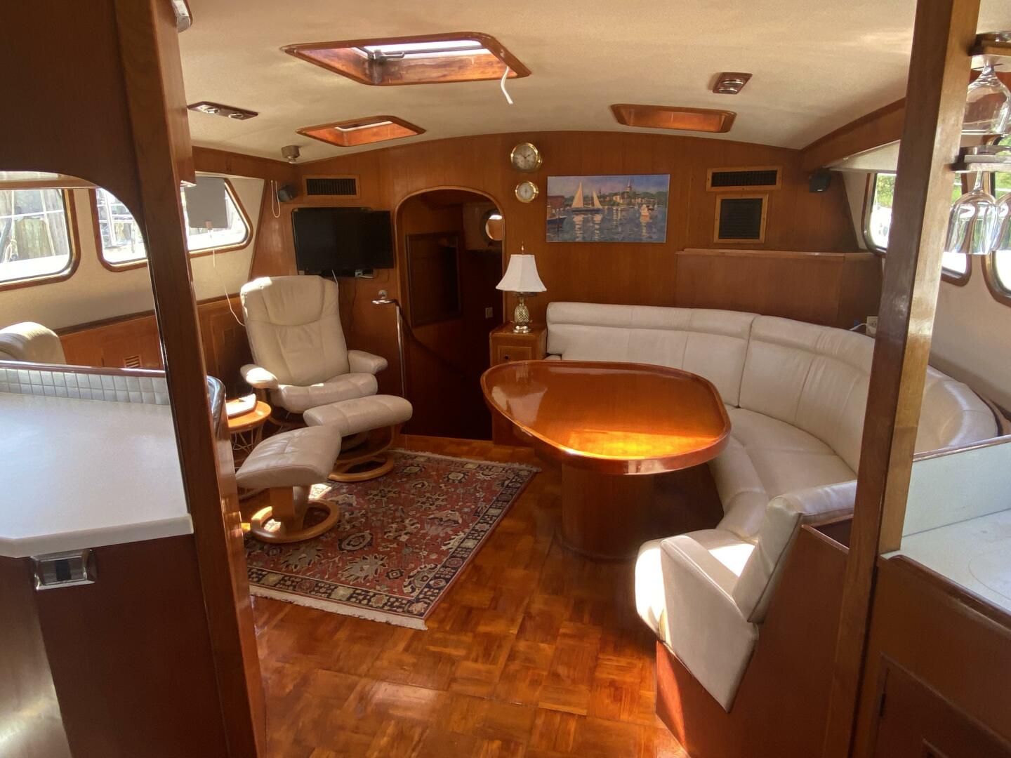 Slide: The Image of Cheoy Lee 63 Long Range Motorsailer 1985 - 4798260