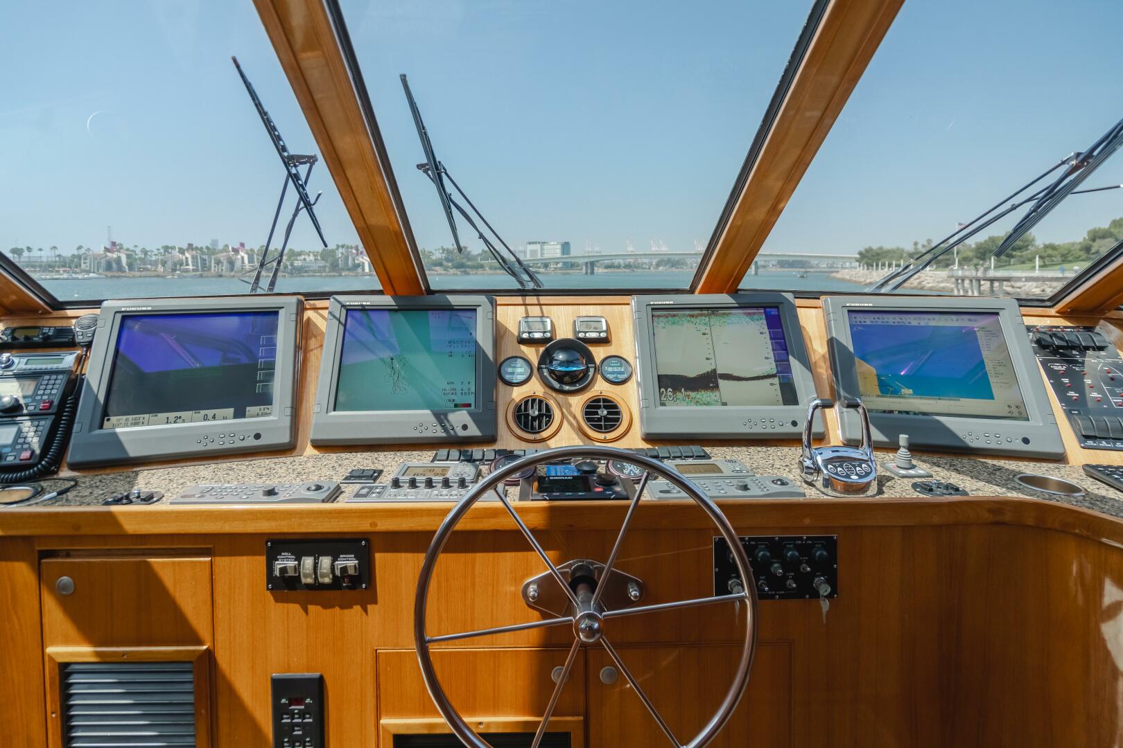 Slide: The Image of 1988 70 Cheoy Lee Enclosed Bridge - Fan Tail I  - 5065996