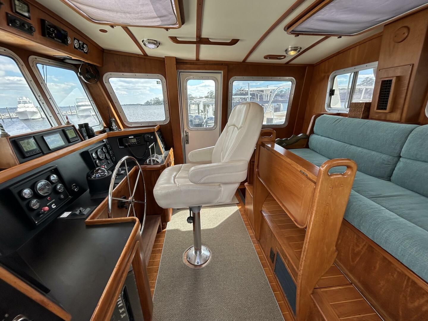 Slide: The Image of 50' Cherubini pilothouse starboard - 5060622