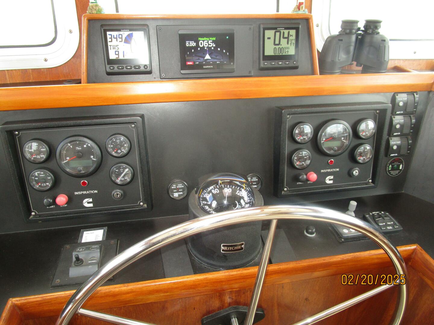Slide: The Image of 50' Cherubini pilothouse helm2 - 5060421