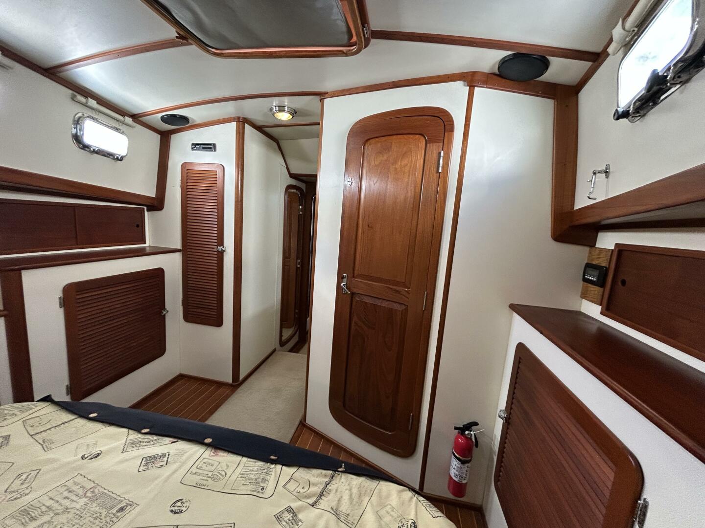 Slide: The Image of 50' Cherubini master stateroom aft - 5060412