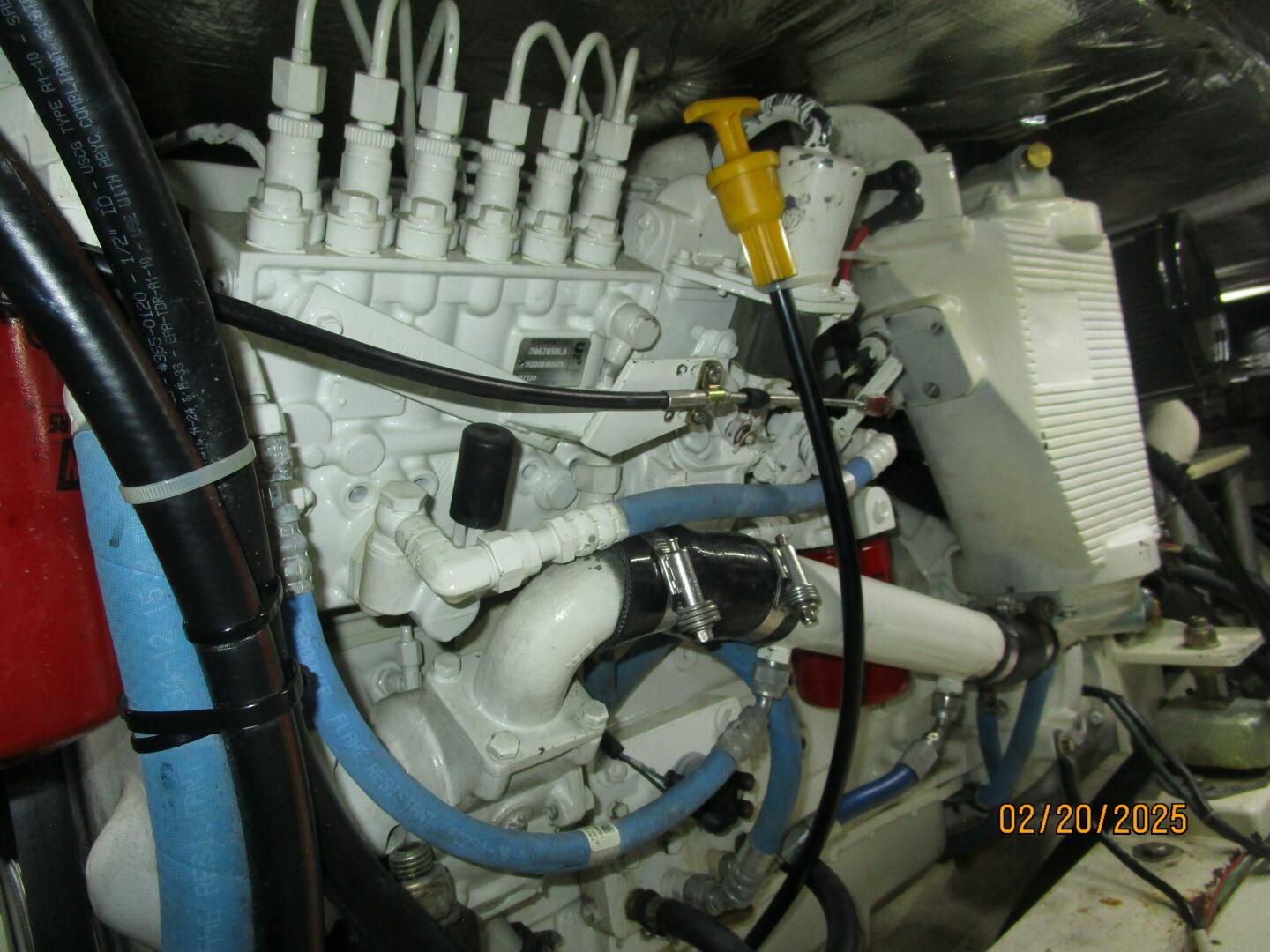 Slide: The Image of 50' Cherubini starbaord main engine - 5060763