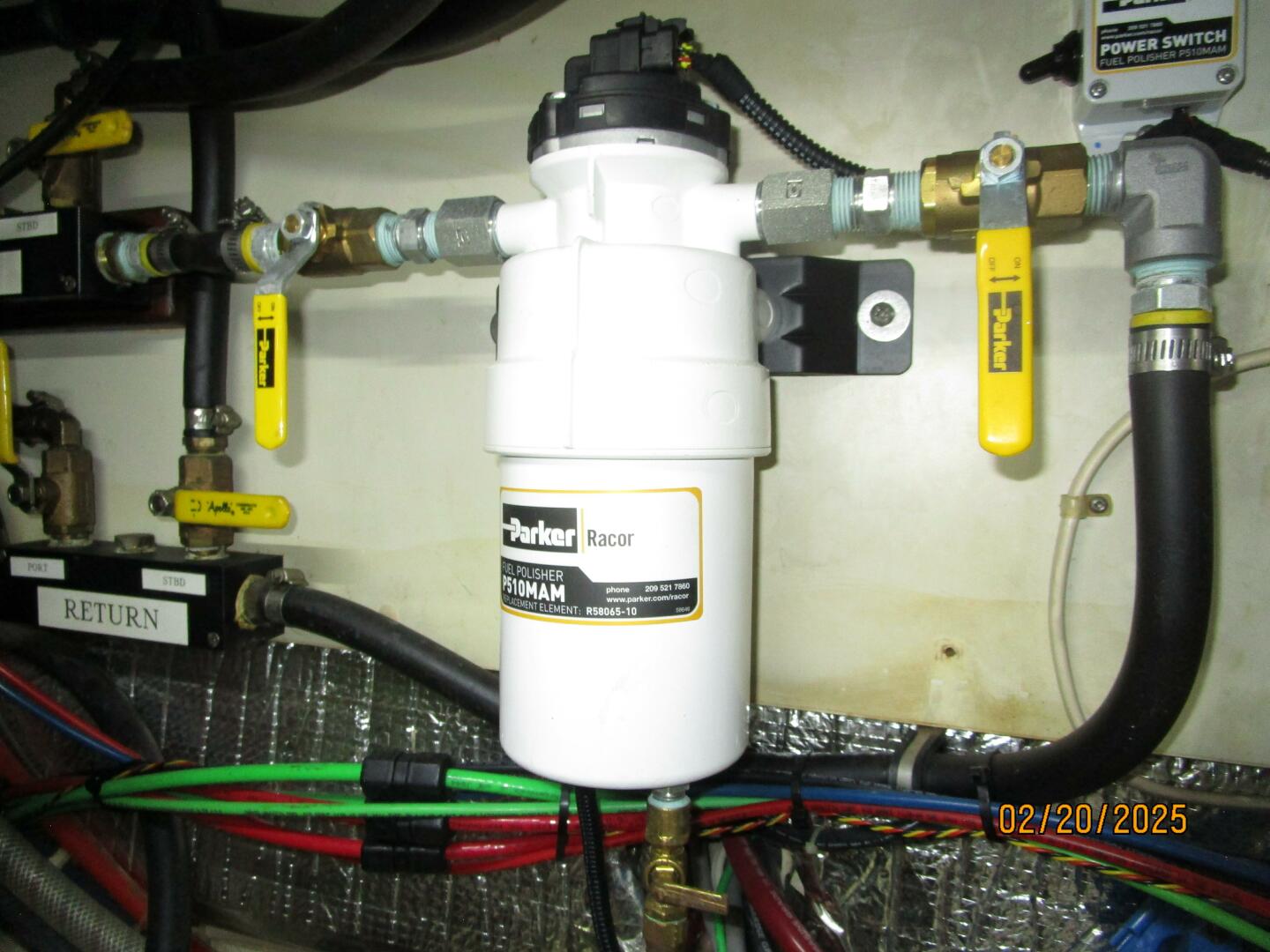 Slide: The Image of 50' Cherubini fuel polishing system - 5060398