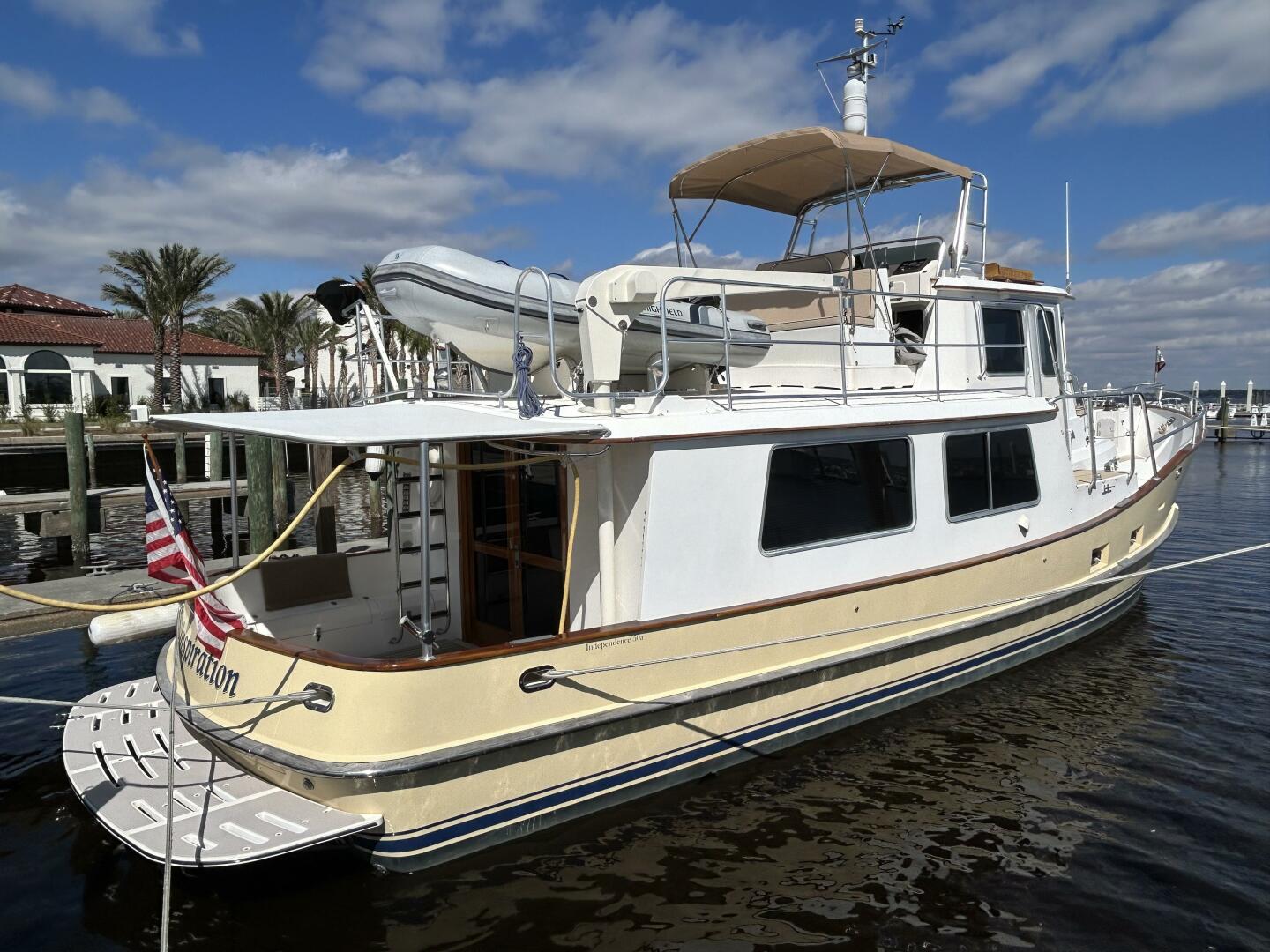 Slide: The Image of 50' Cherubini starboard aft profile - 5060761