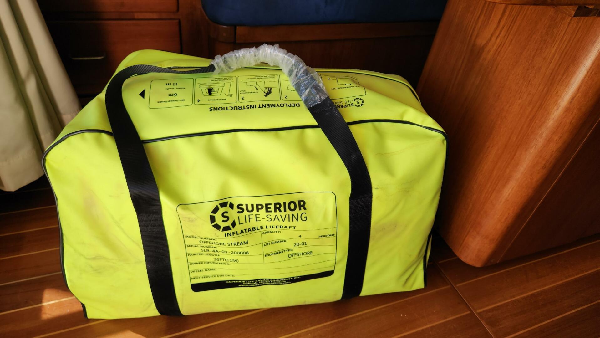 Slide: The Image of 50' Cherubini liferaft - 5060411