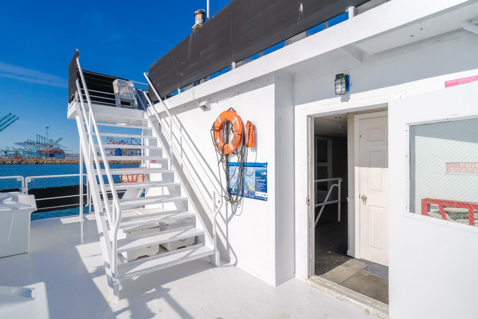 Slide: The Image of Enhydra Stairs to top deck - 4049412