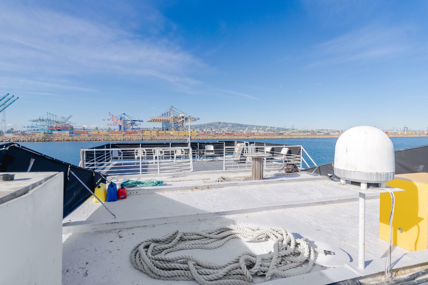 Slide: The Image of Enhydra Top deck, bow to stern - 4049257