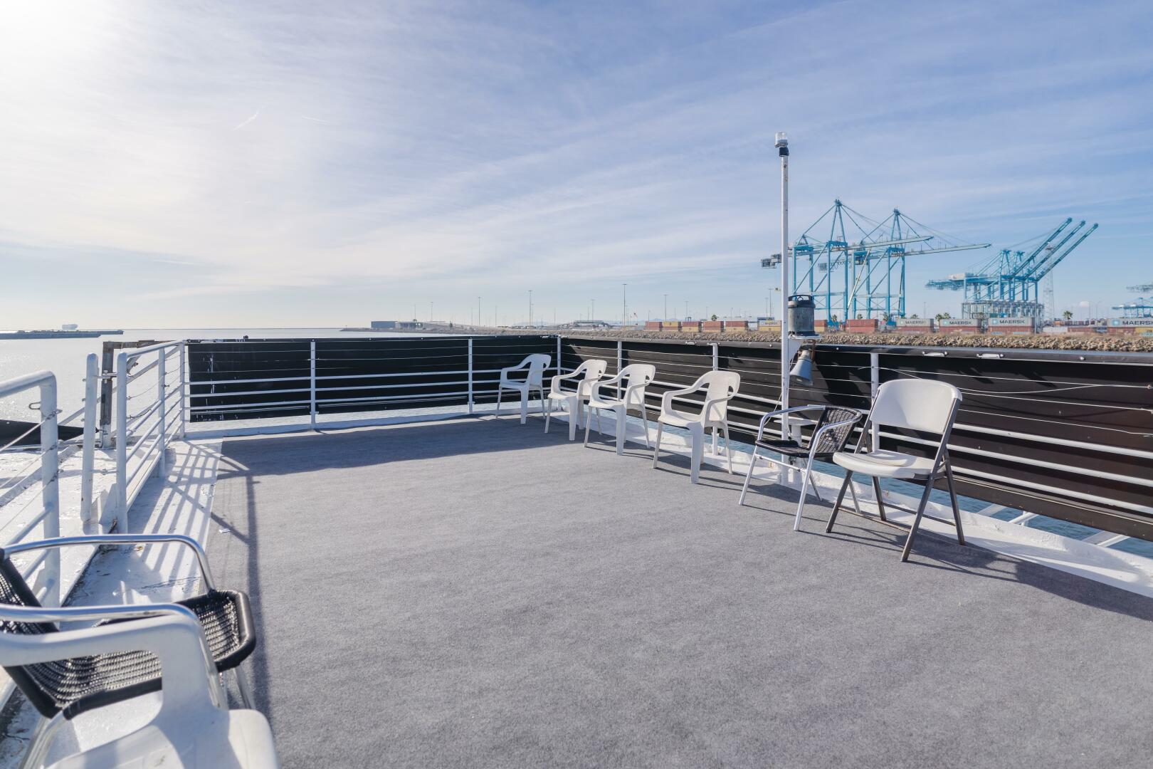 Slide: The Image of Enhydra Top deck, starboard to port - 4049429