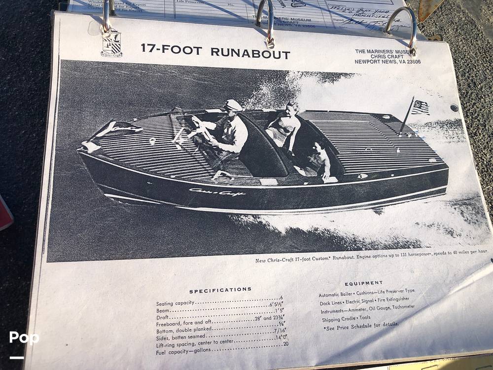 Slide: The Image of Chris-Craft 17 Runabout 1946 - 9670379