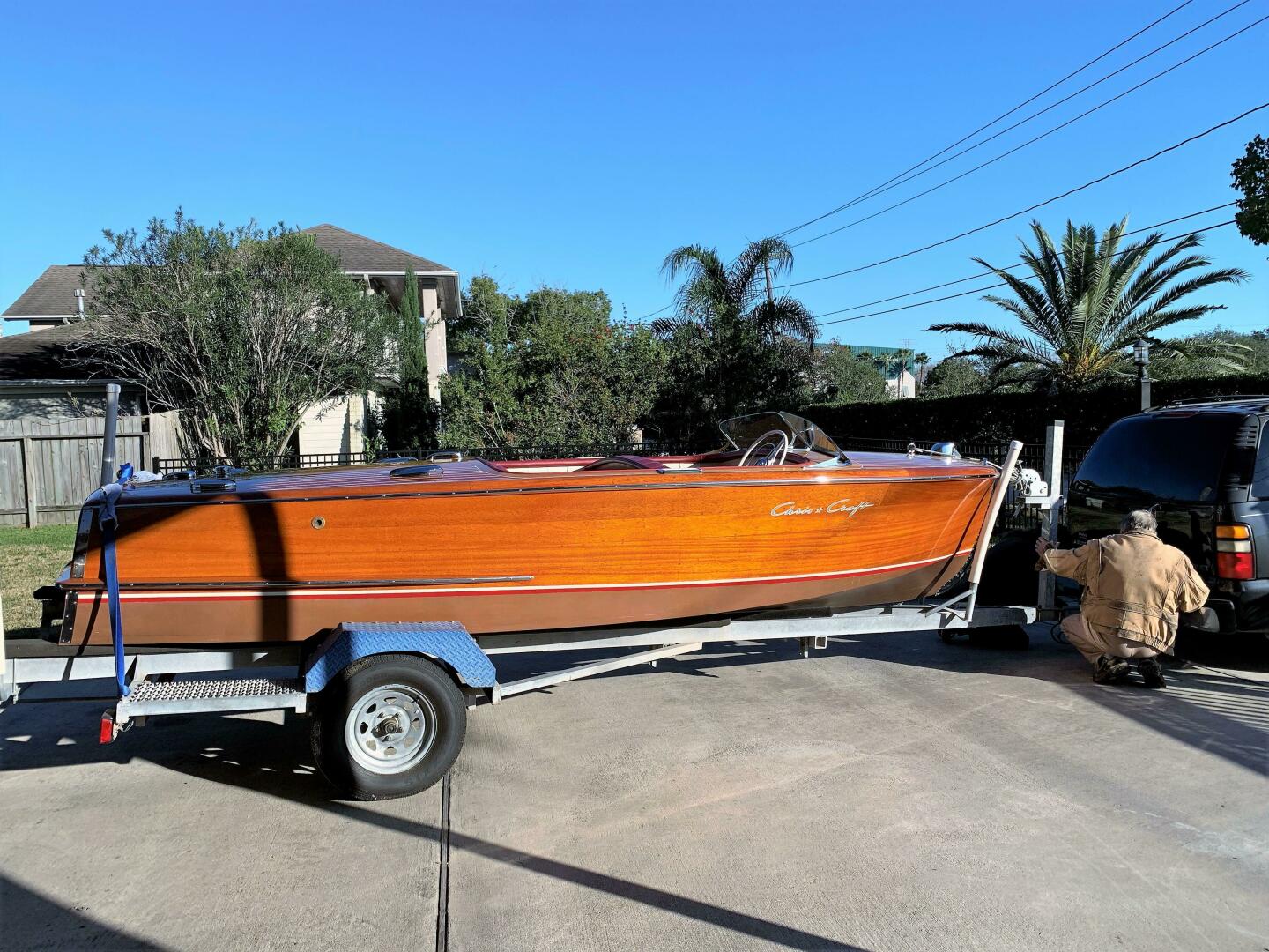 Slide: The Image of Chris-Craft 18' Riviera 1953 - 5291235