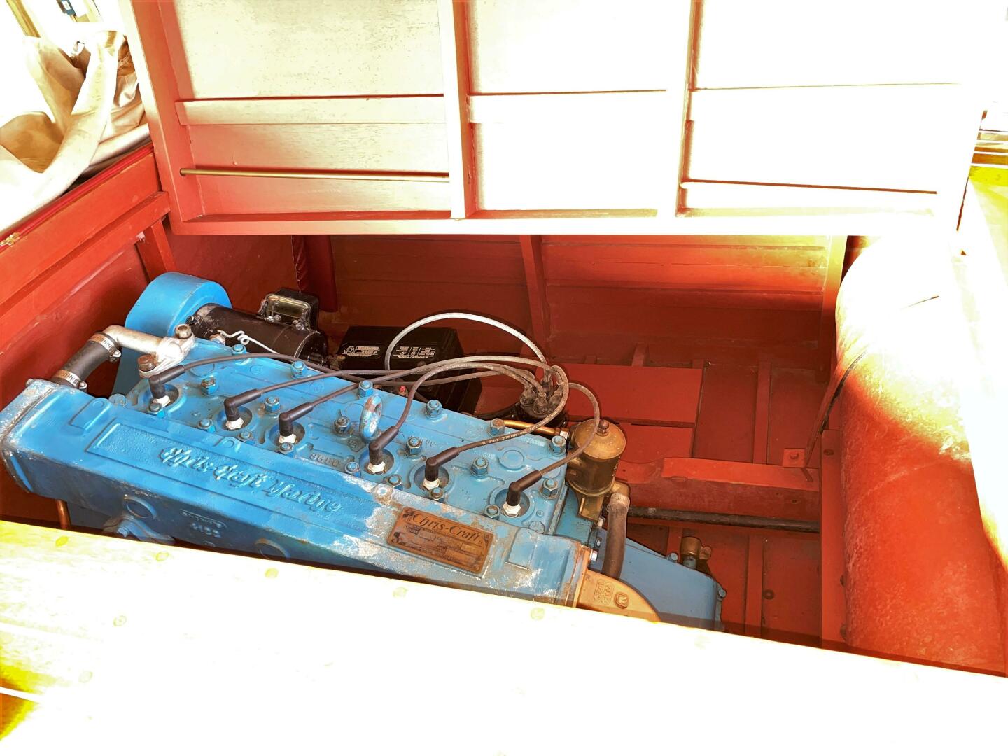 Slide: The Image of Chris-Craft 18' Riviera 1953 - 5291247