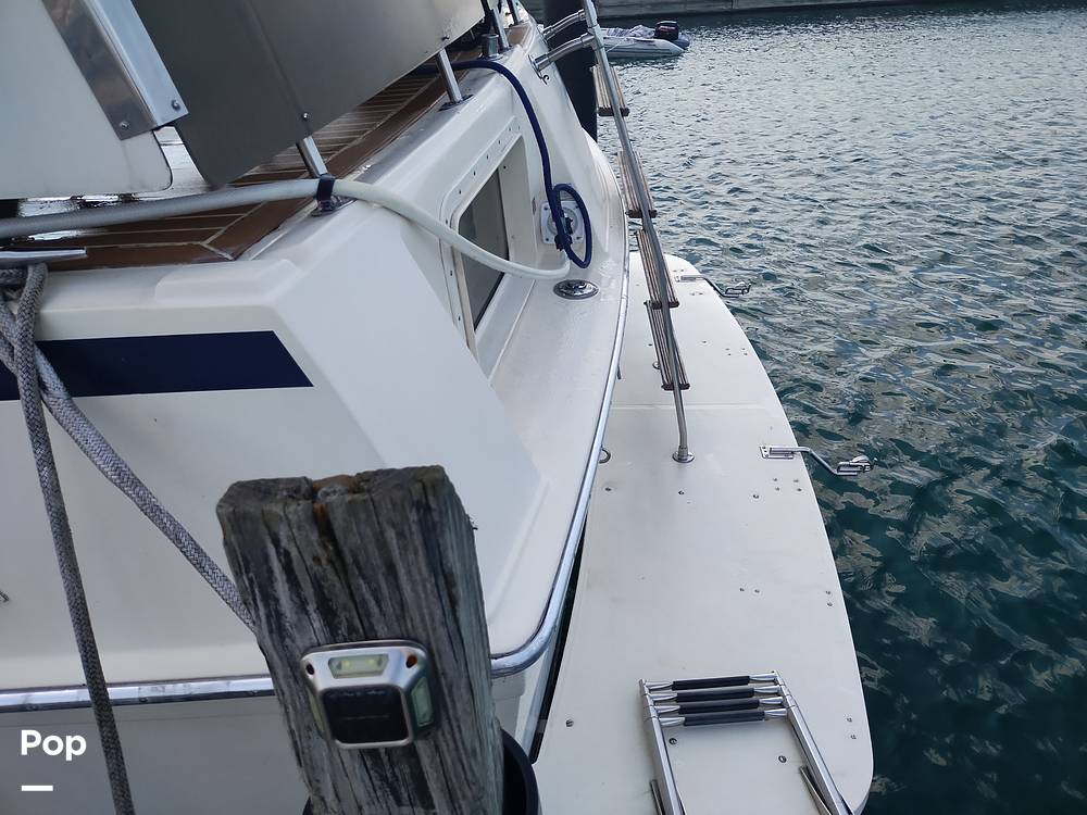 Slide: The Image of Swim Platform Access Ladder, Davits And Aft Deck Ladder - 14472037