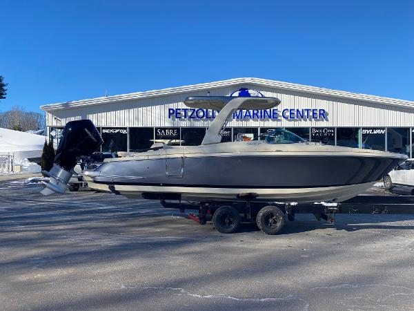 Slide: The Image of 2025 Chris-Craft Launch 28 GT boat at Petzold's Marine Center. - 0