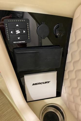 Slide: The Image of Control panel of 2025 Chris-Craft Launch 28 GT with Seakeeper and Mercury components. - 15