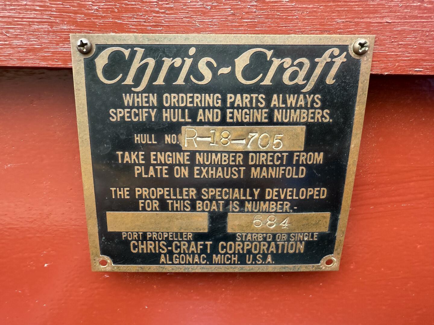 Slide: The Image of Chris-Craft Riviera 1951 - 5361367