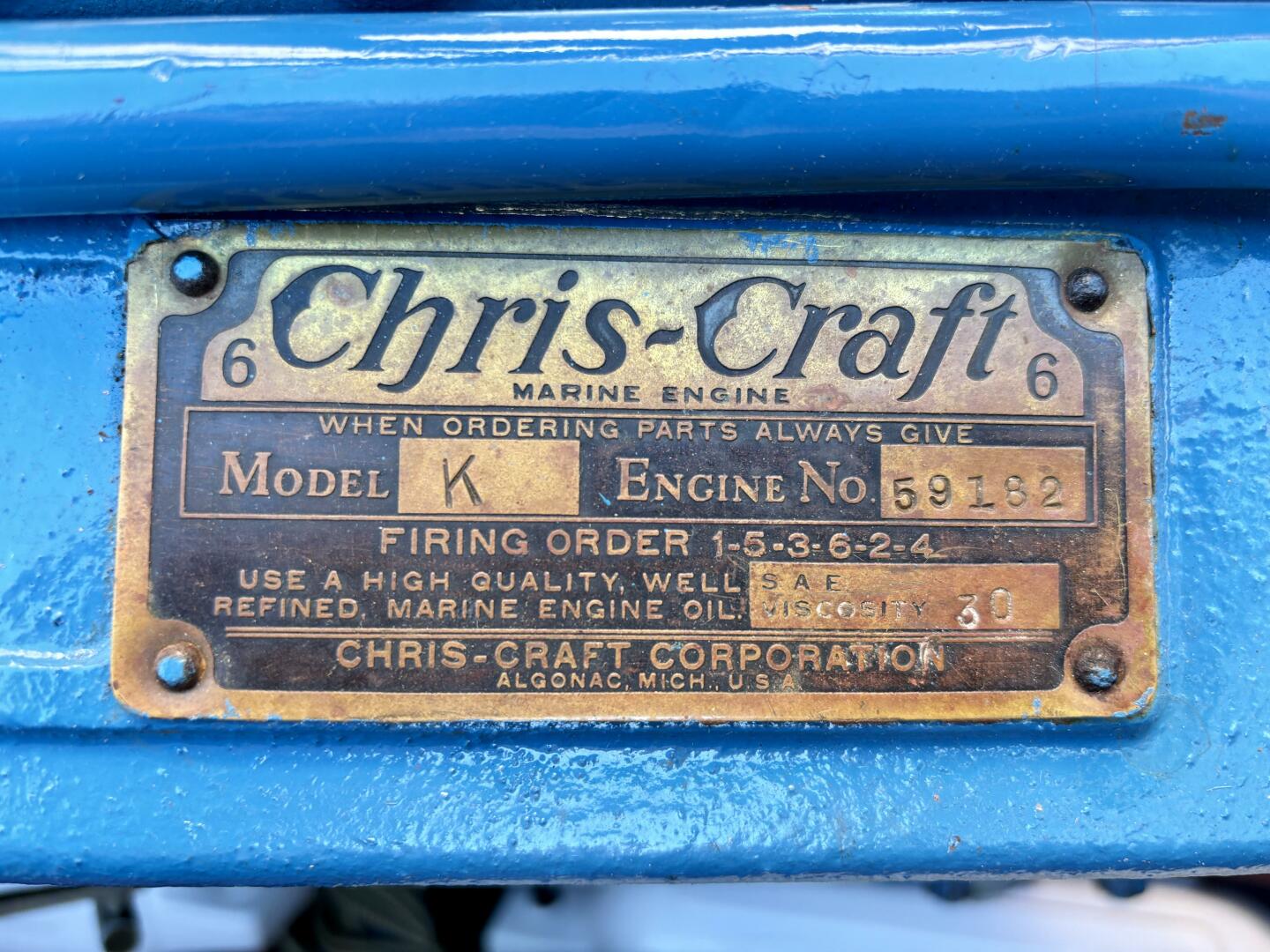 Slide: The Image of Chris-Craft Riviera 18 1952 - 5134175